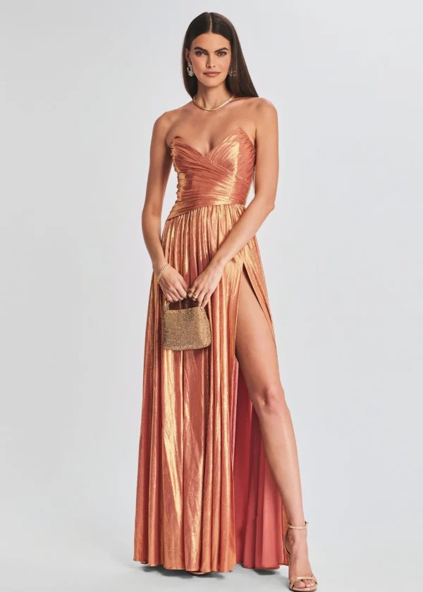 Exclusively Ours*Retrofete Waldorf Dress Apricot