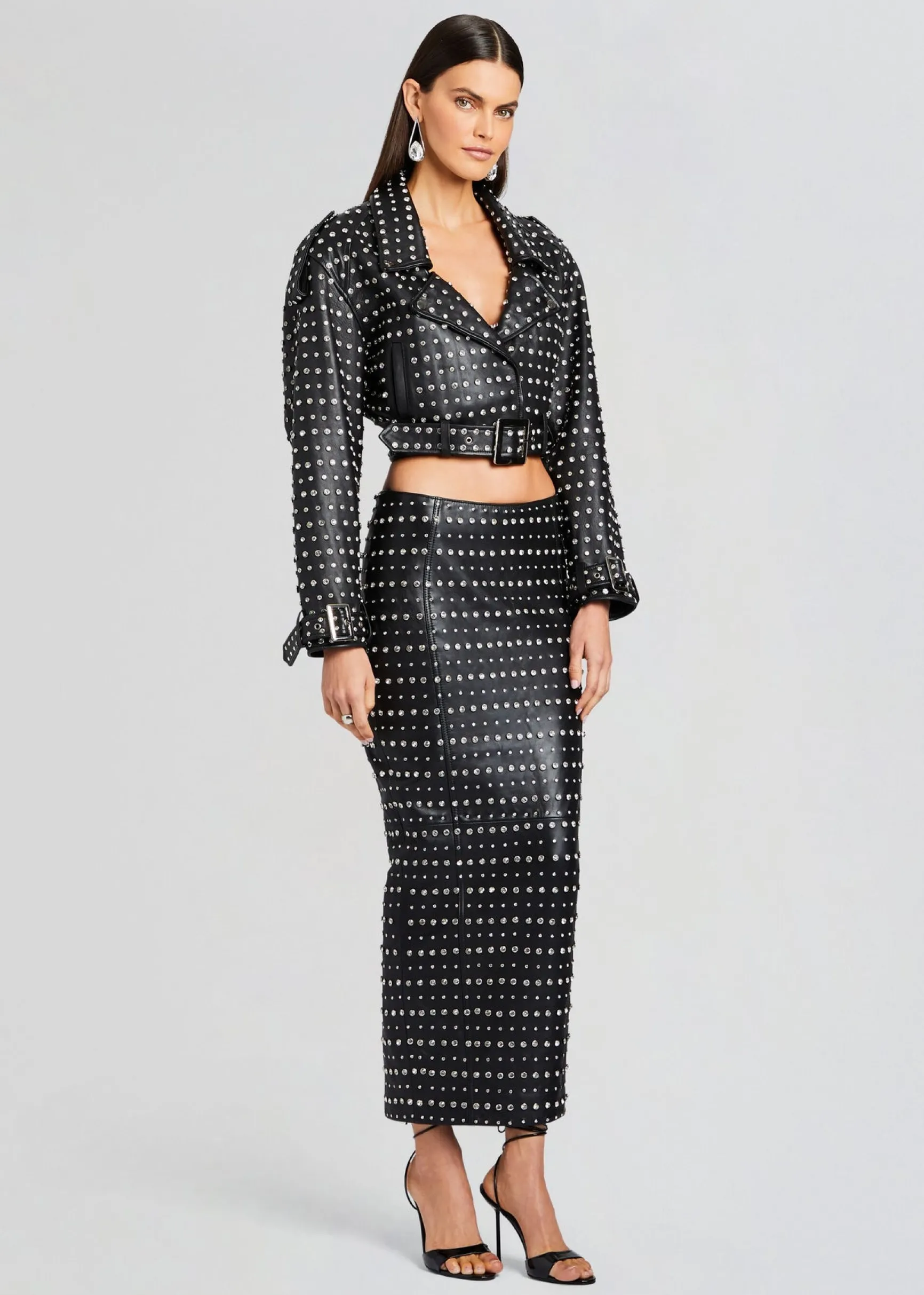 whitley_embellished_leath_2-1.webp Bottoms*Retrofete Whitley Embellished Leather Skirt Black
