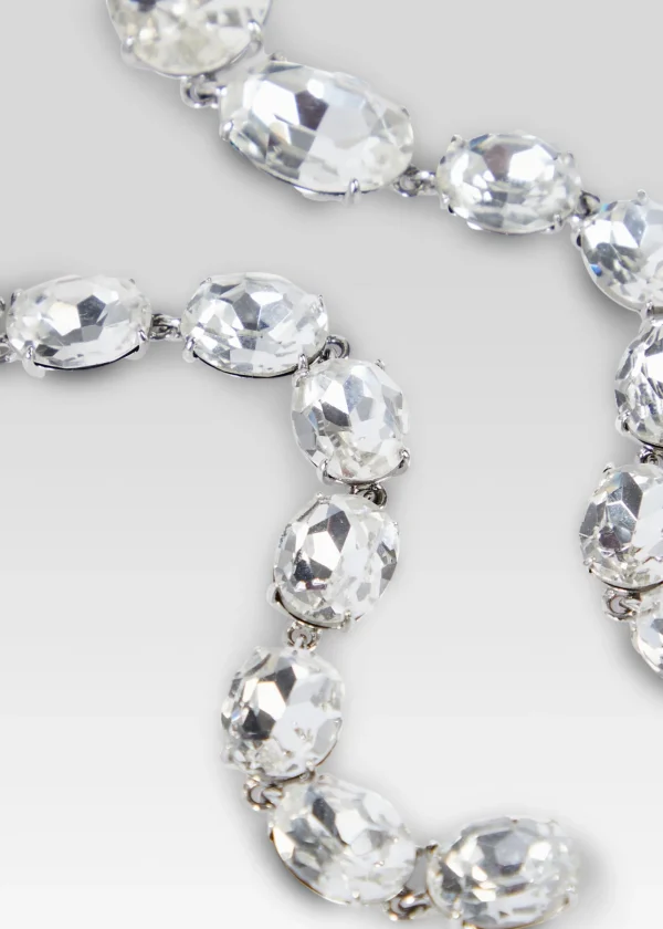 Subtle Shimmer*Retrofete Willow Earring Crystal