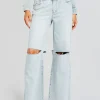 Bottoms*Retrofete Wrenley Low-Rise Jean Skylight