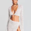 Honeymoon Looks*Retrofete Yara Crochet Top White