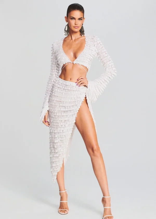 RETROFÊTE*Retrofete Yara Crochet Top White