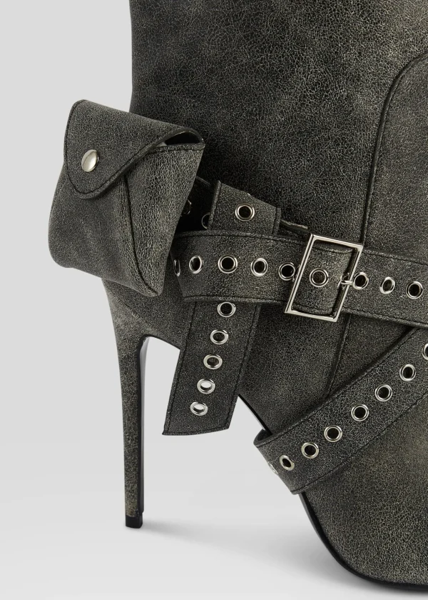 RETROFÊTE*Retrofete Yasmine Boot Vintage Black