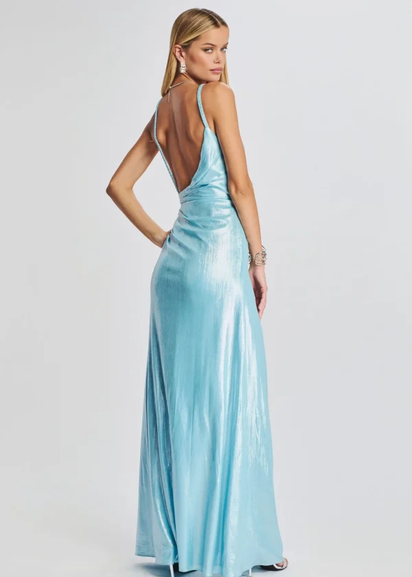 RETROFÊTE*Retrofete Yesi Dress Blue Silver