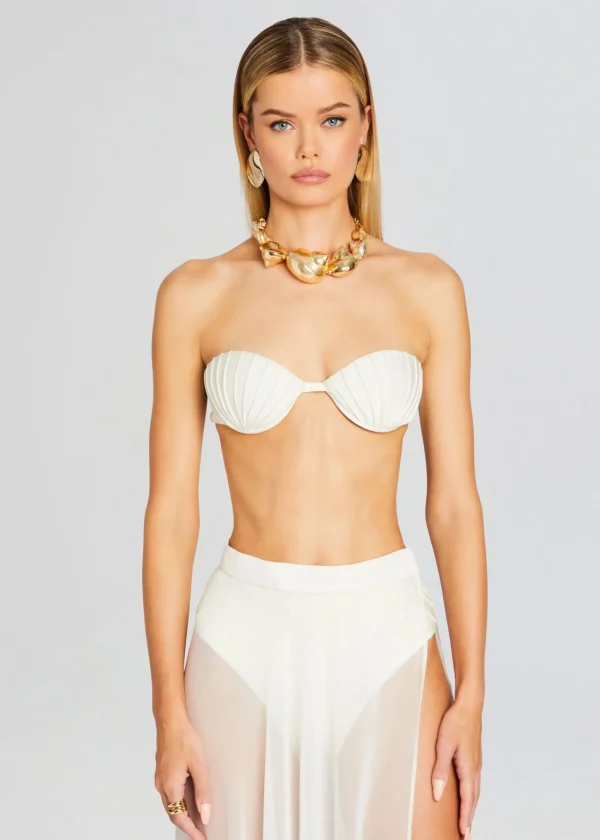 Swim*Retrofete Yolanda Bikini Top Cream