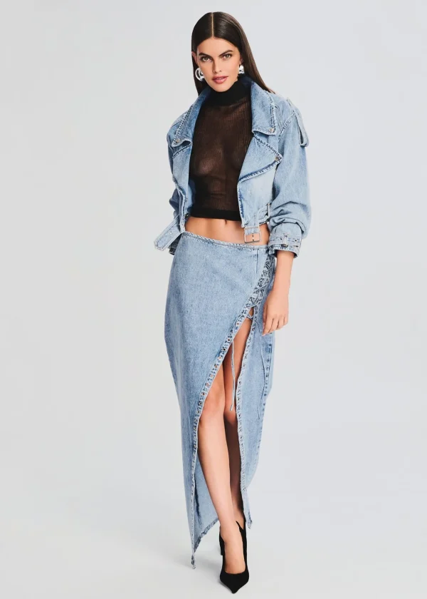 Denim*Retrofete Zahlia Denim Skirt Alani
