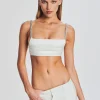Bachelorette Party*Retrofete Zeke Bra White/Crystal