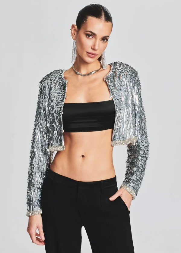 Honeymoon Looks*Retrofete Zeke Bra Black/Crystal