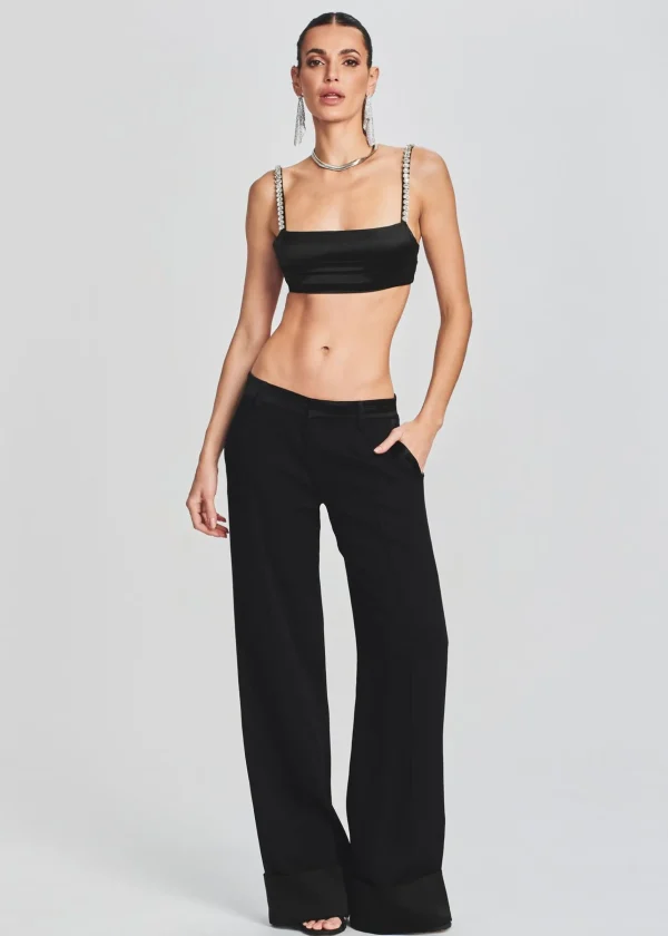 Honeymoon Looks*Retrofete Zeke Bra Black/Crystal