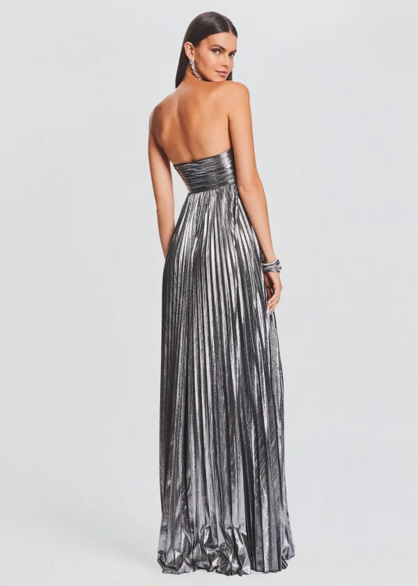 Guest Of*Retrofete Zoa Dress Gunmetal