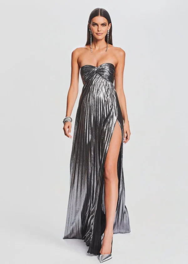 Exclusively Ours*Retrofete Zoa Dress Gunmetal