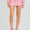 Bottoms*Retrofete Zuri Denim Skirt Malibu Pink
